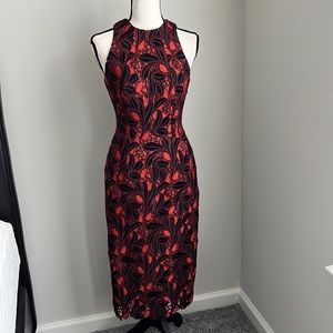 ANTONIO MELANI - Brown Orange Black Dress - 0